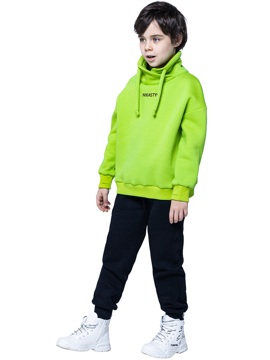 

Костюм спортивный NIKASTYLE 7т11323, салатовый/черный, 146, Зеленый, 7т11323