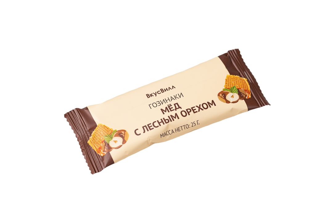 

Гозинаки ВкусВилл Мед с лесным орехом 25 г