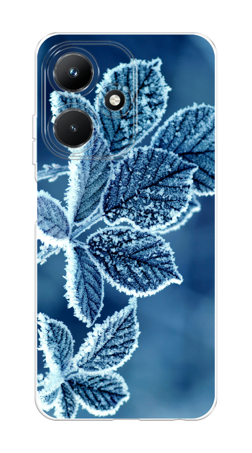 

Чехол на Infinix Hot 30i "Зима 6", Бирюзовый;белый, 3104150-2