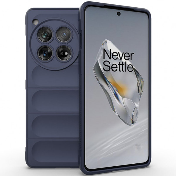 

Противоударный чехол Flex Silicone для OnePlus 12, синий, Flex Silicone