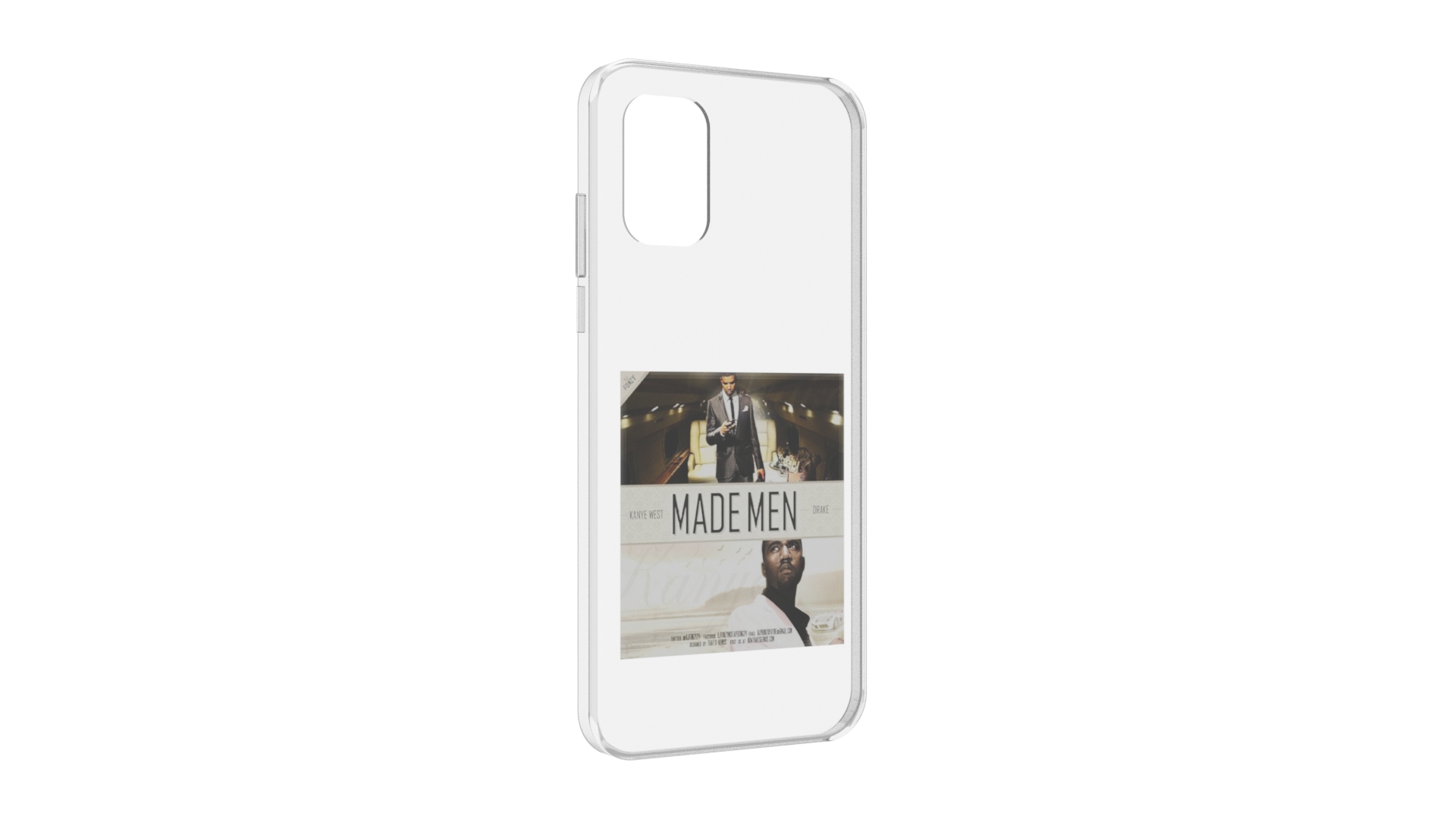 

Чехол MyPads Kanye West & Drake - Made Men для Nokia G21, Прозрачный, Tocco
