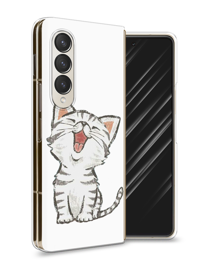 

Чехол Awog на Samsung Galaxy Z Fold 4 / Самсунг Галакси Зет Фо "Котенок рисованный", Разноцветный, 2106950-1