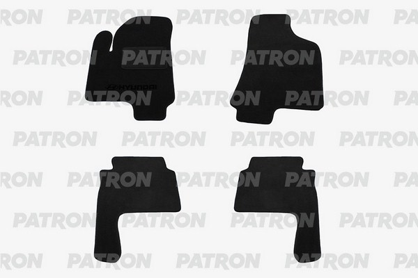 

Комплект Автомобильных Ковриков Текстильных Hyundai Santa Fe I 2006-2010 PATRON PCCHNI0030