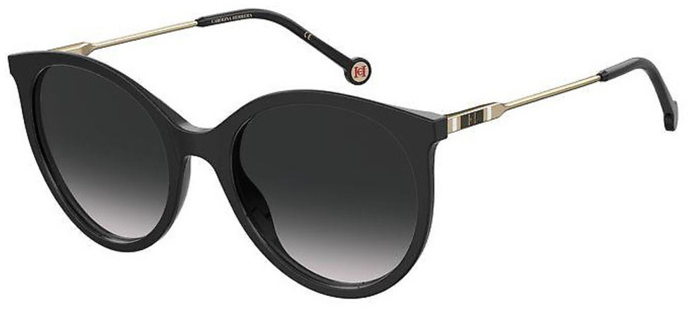 

Солнцезащитные очки женские CAROLINA HERRERA CH 0069/S 807, черный, CH 0069/S 807