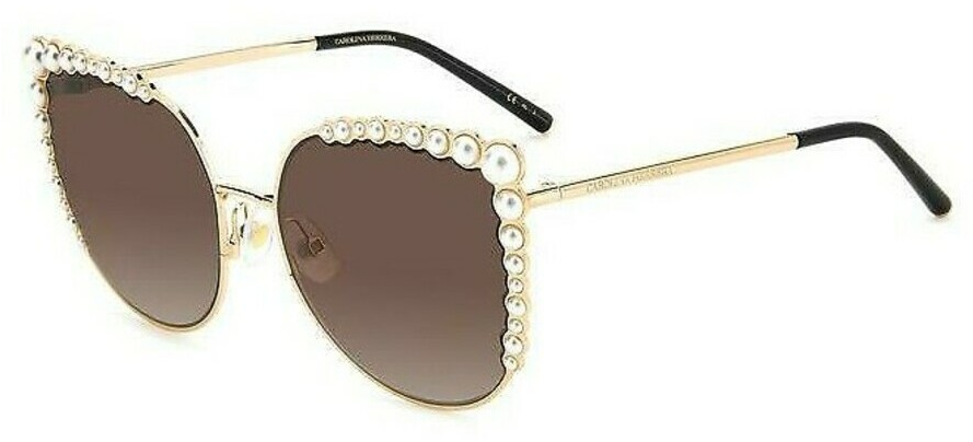

Солнцезащитные очки женские CAROLINA HERRERA HER 0076/S 000, золотой, HER 0076/S 000