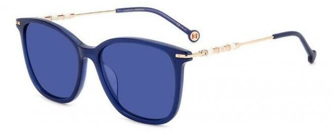 

Солнцезащитные очки женские CAROLINA HERRERA HER 0100/G/S PJP, синий, HER 0100/G/S PJP