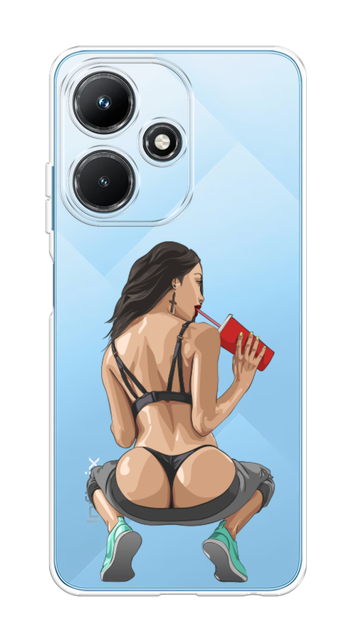

Чехол на Infinix Hot 30i "Сочные булочки", Бежевый;красный;черный, 3104150-6