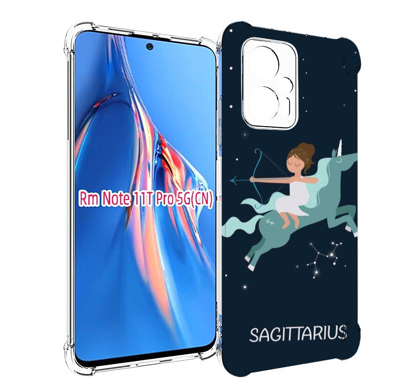 

Чехол MyPads знак зодиака стрелец 5 для Xiaomi Redmi Note 11T Pro / 11T Pro Plus / Poco..., Прозрачный, Tocco