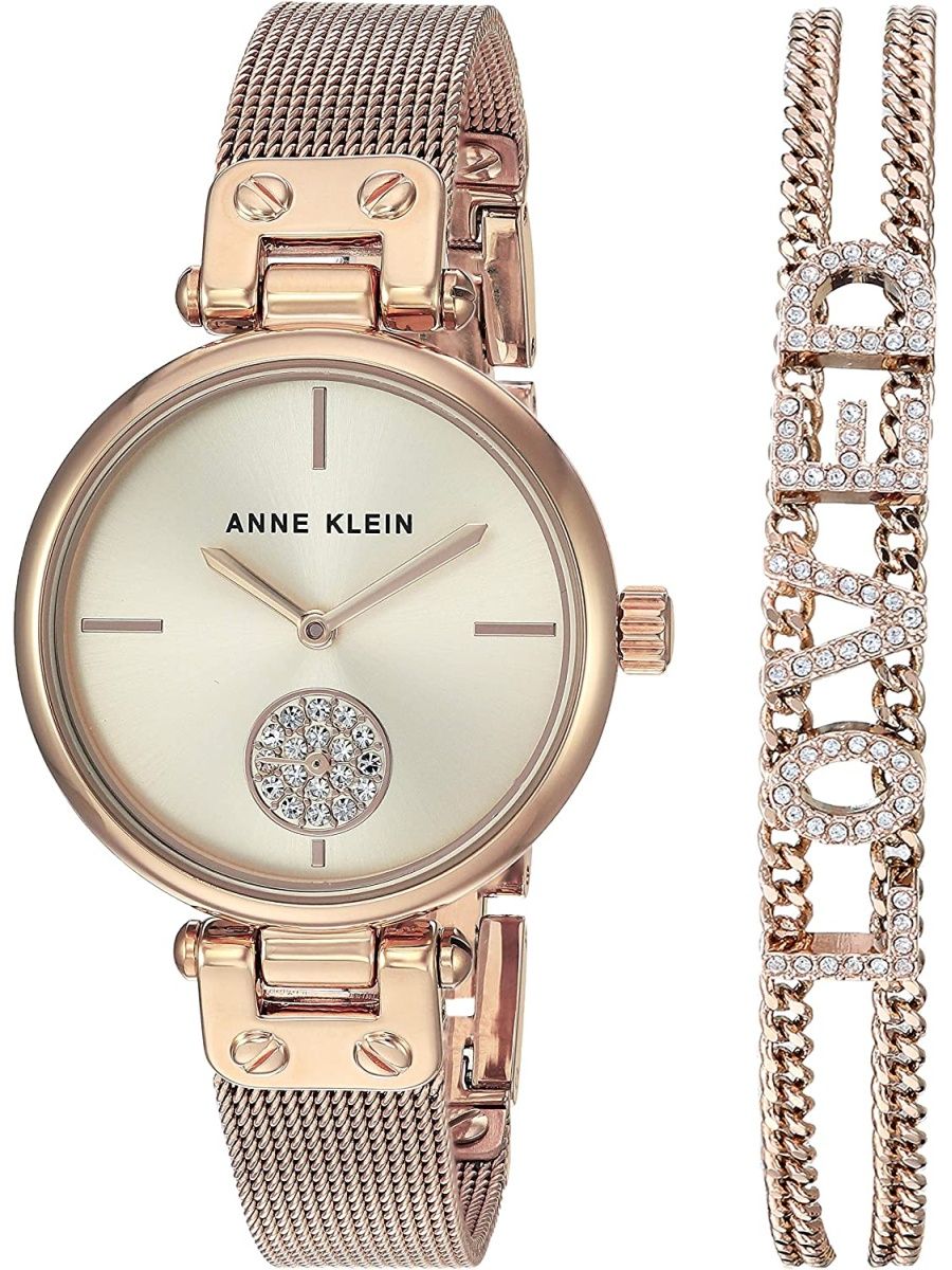 Наручные часы женские Anne Klein AK/3552RGST золотистые