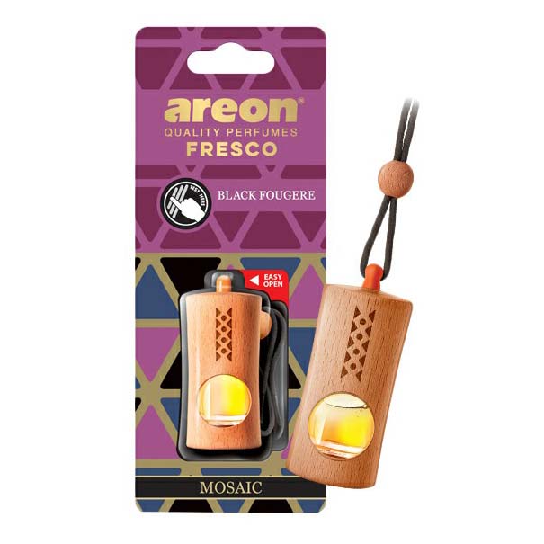 

Ароматизатор для авто Areon Black fougere подвесной жидкий 8 мл