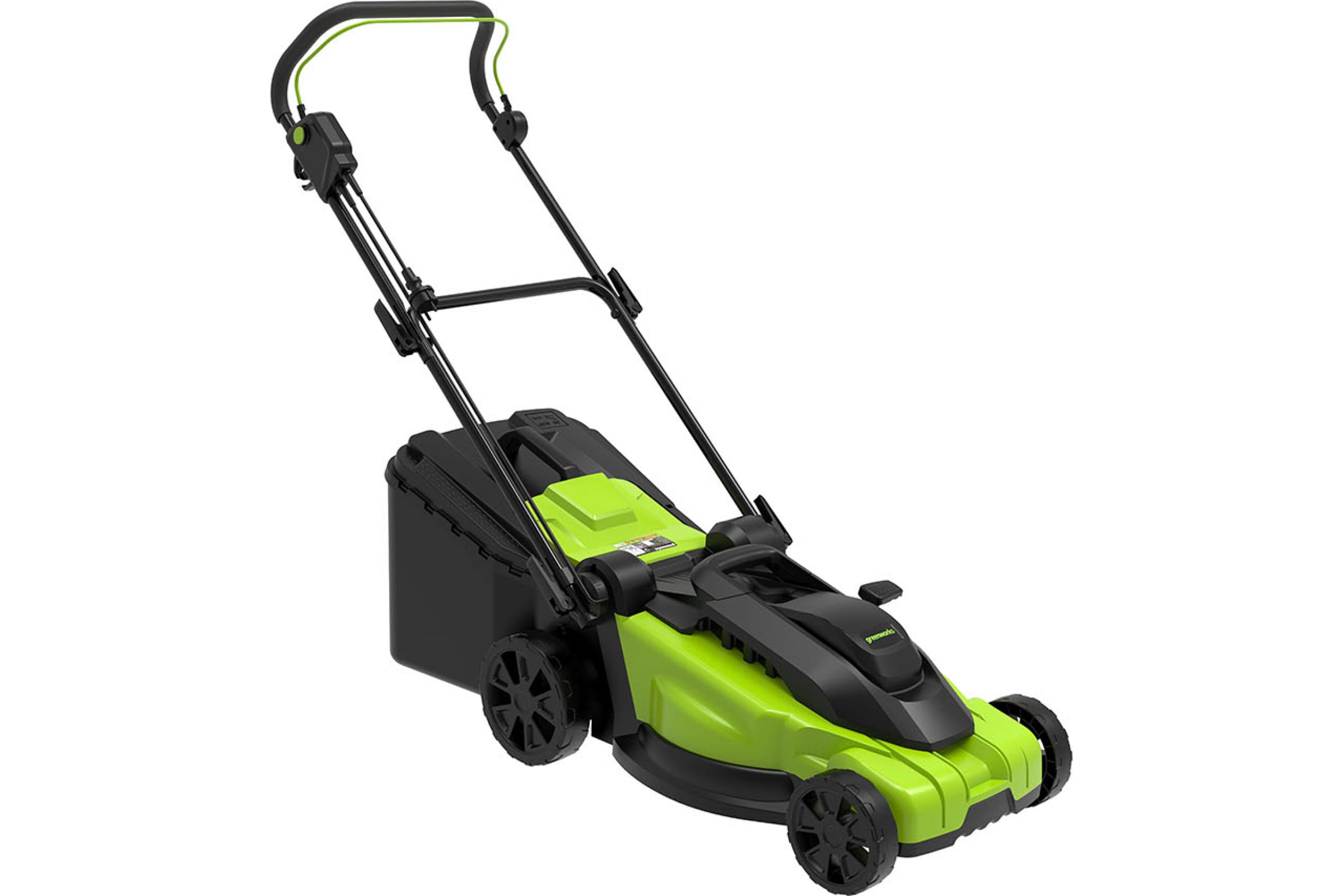 Газонокосилка электрическая GreenWorks LM2000, 2000W, 43 см