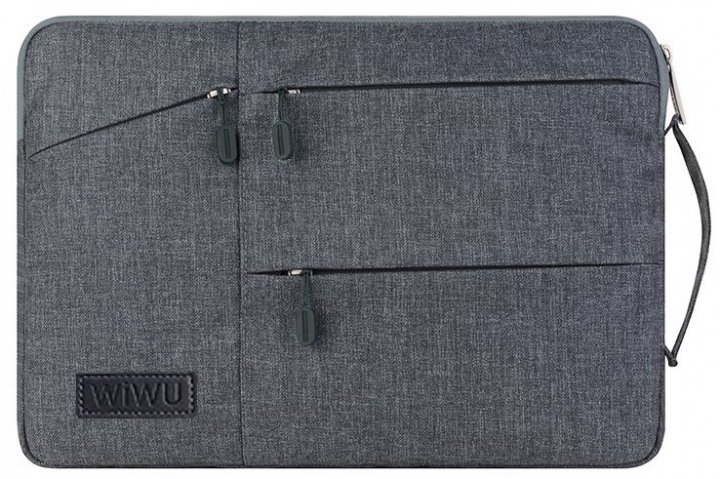 Чехол для ноутбука унисекс Wiwu Pocket Sleeve 133 Grey 3450₽