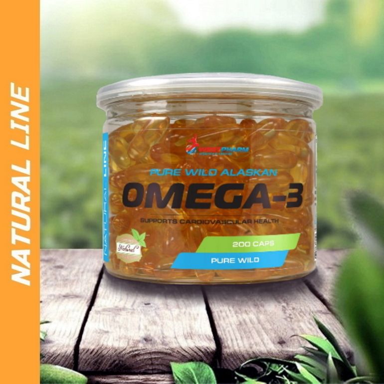 Рыбий жир Westpharm Natural Line Omega-3, 200 капсул