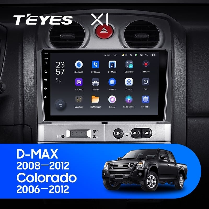 Штатная магнитола Teyes X1 4G 232 Chevrolet Colorado 2006-2012 2650000₽