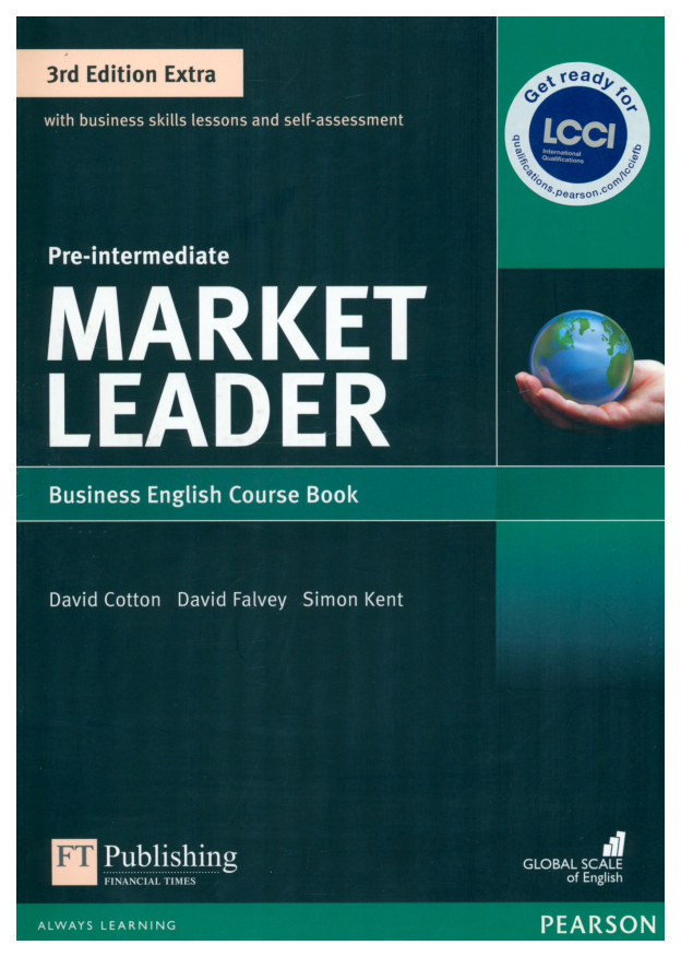 

Market Leader 3rd Edition Extra Pre-Intermediate Coursebook and DVD-ROM Pack