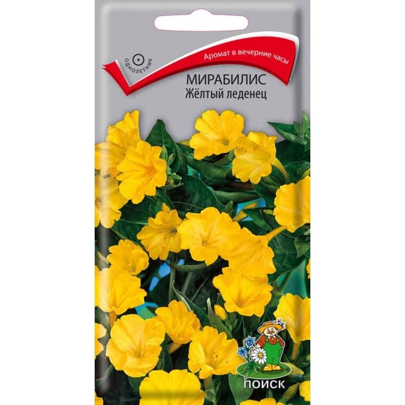 

Семена мирабилис Поиск Желтый леденец 1 уп.