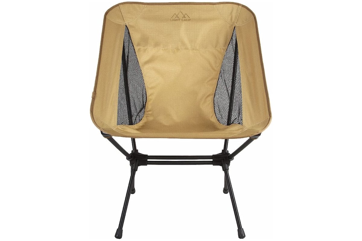 Кресло туристическое Light Camp Folding Chair Small LC-202 75x52 см песочный 28375808 8340₽