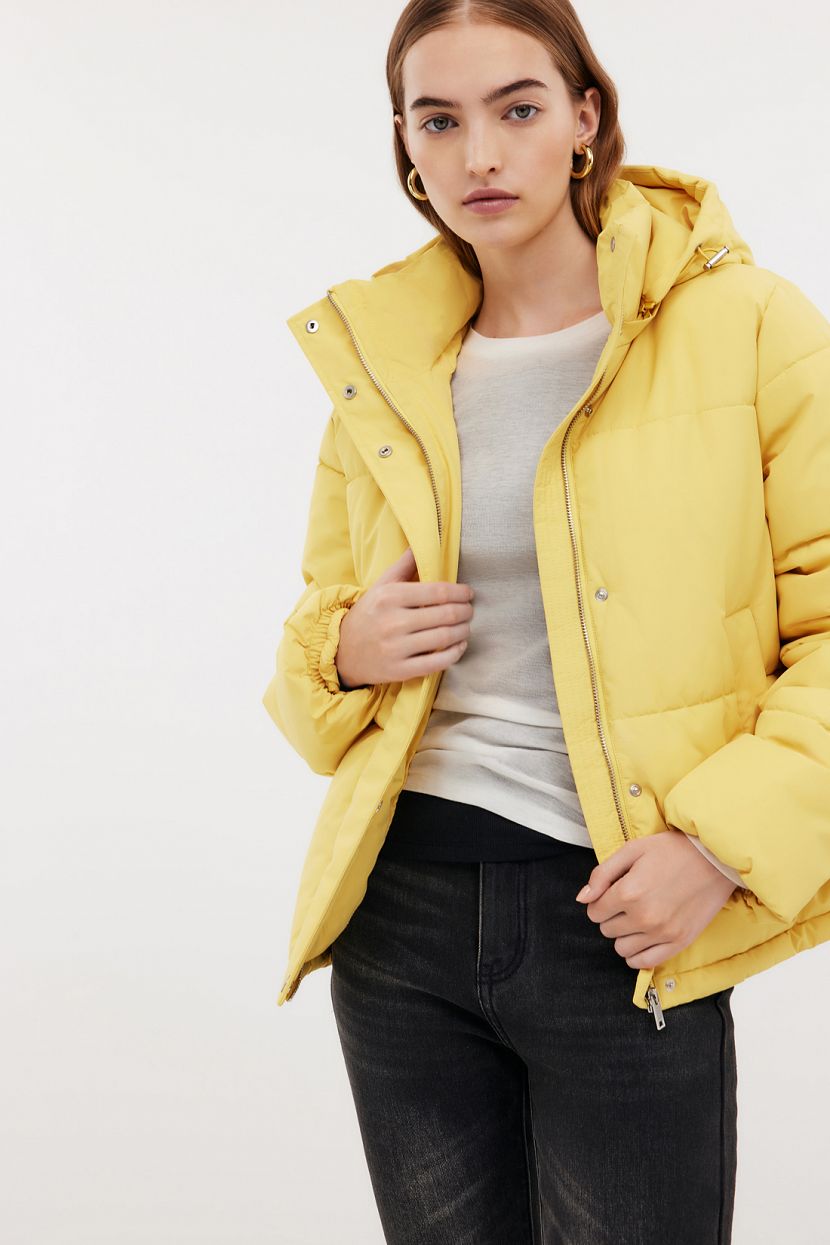 

Куртка женская Baon B0424511 желтая 2XL, Желтый, B0424511
