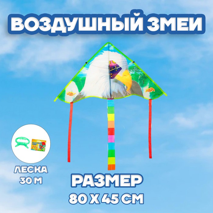 

Воздушный змей Орел, с леской