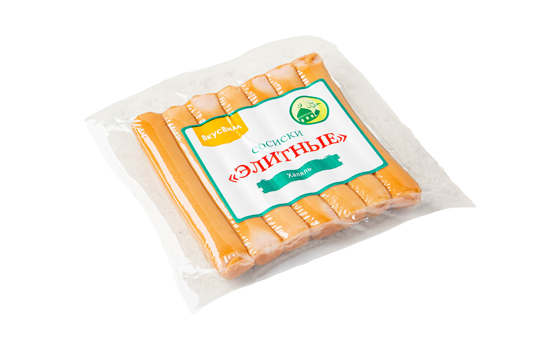 

Сосиски ВкусВилл Элитные халяль 260 г