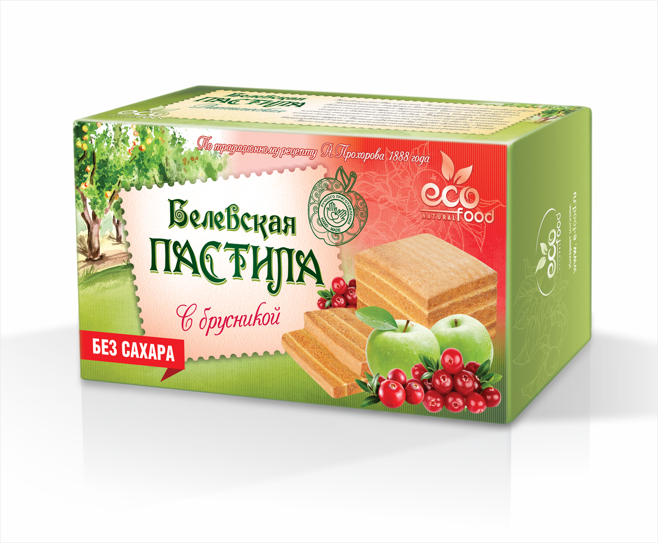 Пастила Ecofood Белевская диетическая 100 г