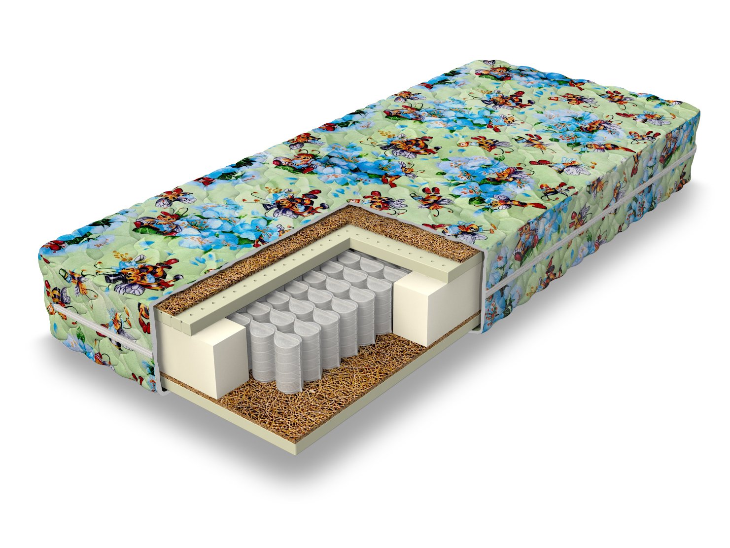 

Матрас DIMAX Гений Макси 80x200, Белый, Гений Макси
