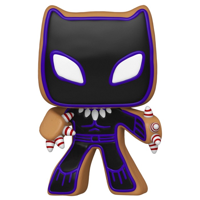 Фигурка Funko POP! Bobble Marvel Holiday Gingerbread Black Panther