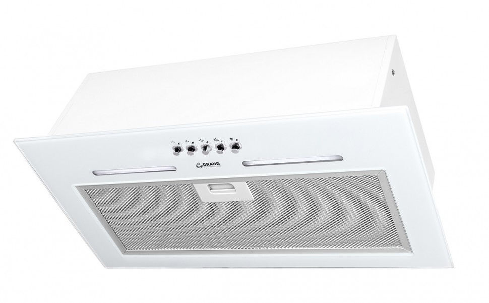 

Вытяжка встраиваемая Grand Petra Push 60 белый, Petra Push 60
