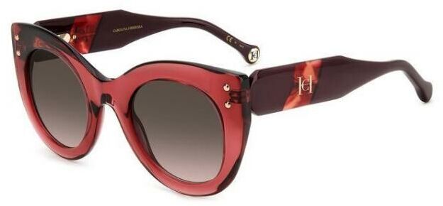 

Солнцезащитные очки женские CAROLINA HERRERA HER 0127/S 8CQ, бордовый, HER 0127/S 8CQ