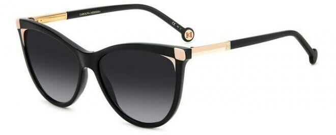 

Солнцезащитные очки женские CAROLINA HERRERA HER 0141/S KDX, черный, HER 0141/S KDX