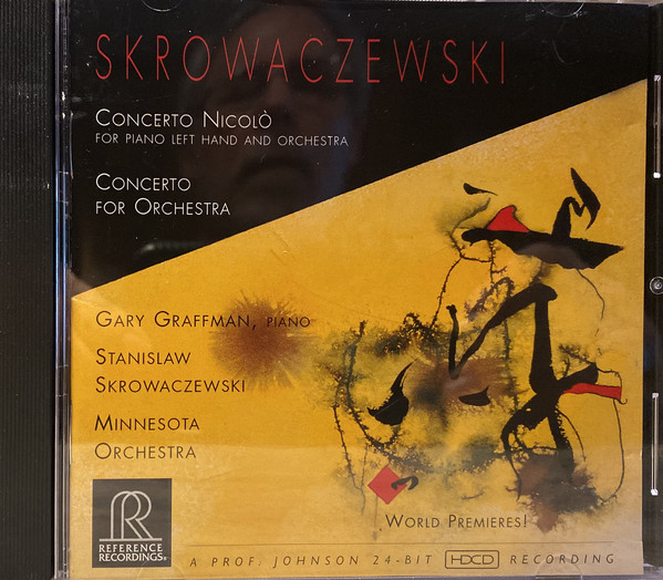 

S.Skrowaczewski: Concerto Nicolo / Concerto for Orchestra (Graffman) (1 CD)