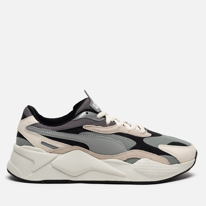 фото Кроссовки мужские puma rs-x3 puzzle серые 42.5 eu