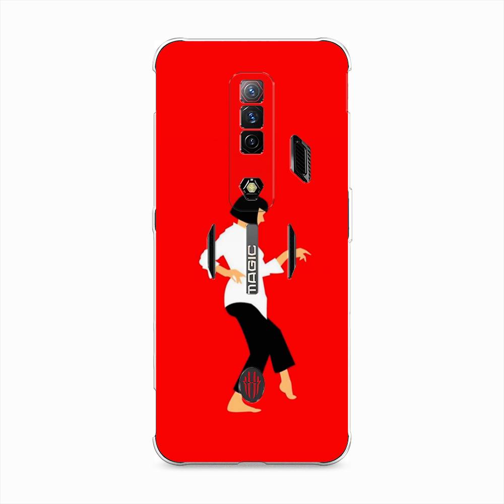 

Чехол Awog на ZTE Nubia Red Magic 7S / ЗТЕ Нубия Ред Мэджик "Криминальное чтиво 1", Разноцветный, 136350-7