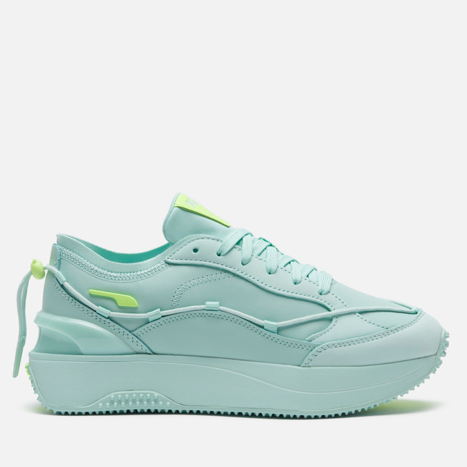 фото Кроссовки женские puma cruise rider lace mono зеленые 36 eu