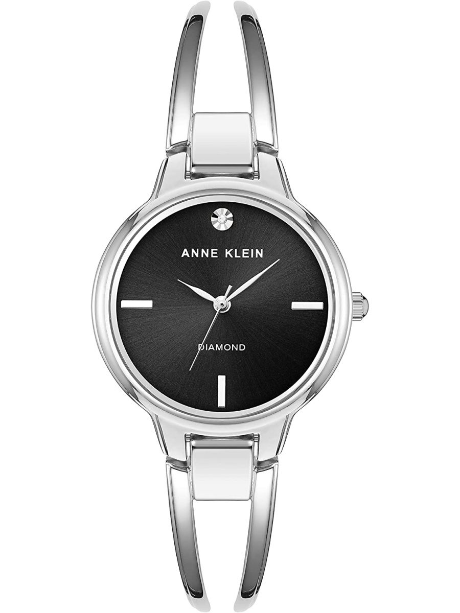 Наручные часы женские Anne Klein AK/2627BKSV серебристые