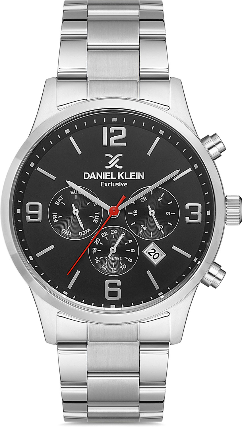 фото Наручные часы мужские daniel klein dk.1.12969-2 серебристые