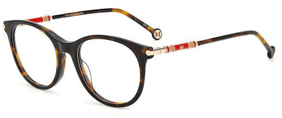 

Оправа для очков женская CAROLINA HERRERA CH 0026 086, коричневый, CH 0026 086