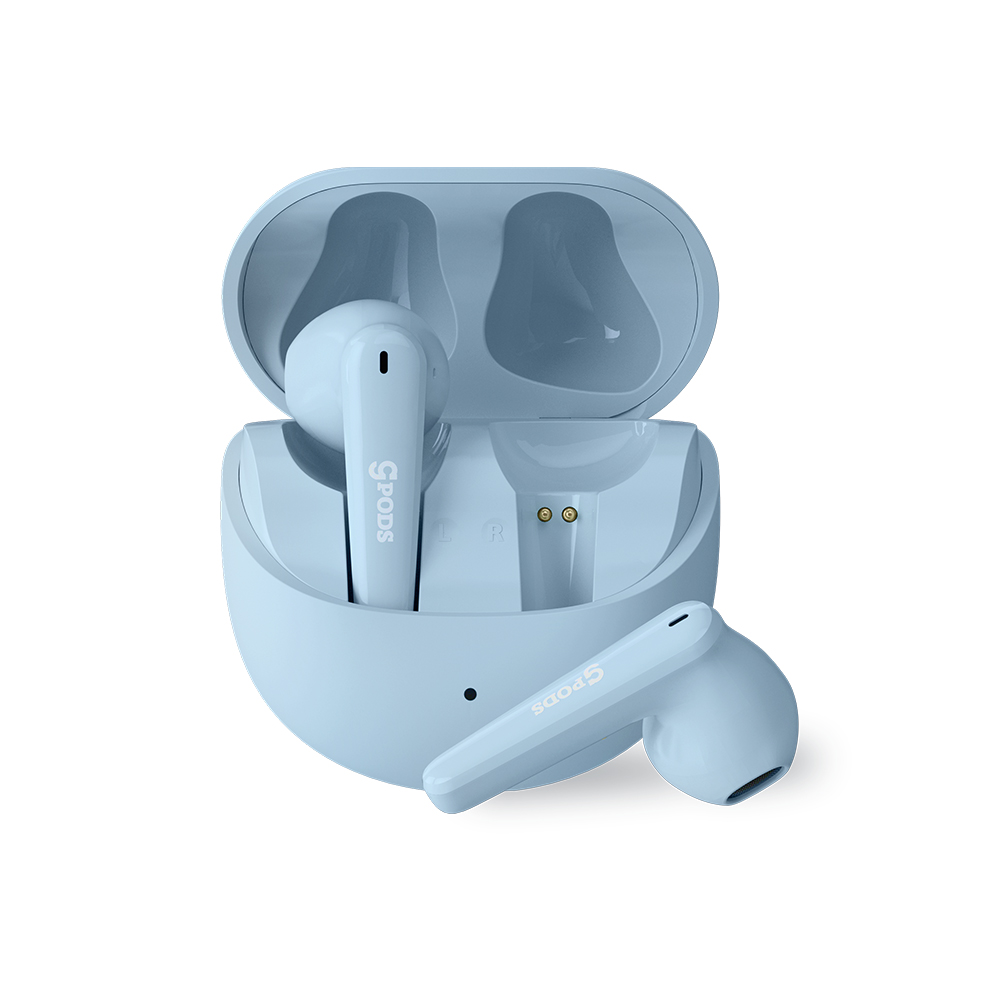 

Беспроводные Bluetooth-наушники CaseGuru CGpods Allure с микрофоном Blue, CGpods Allure