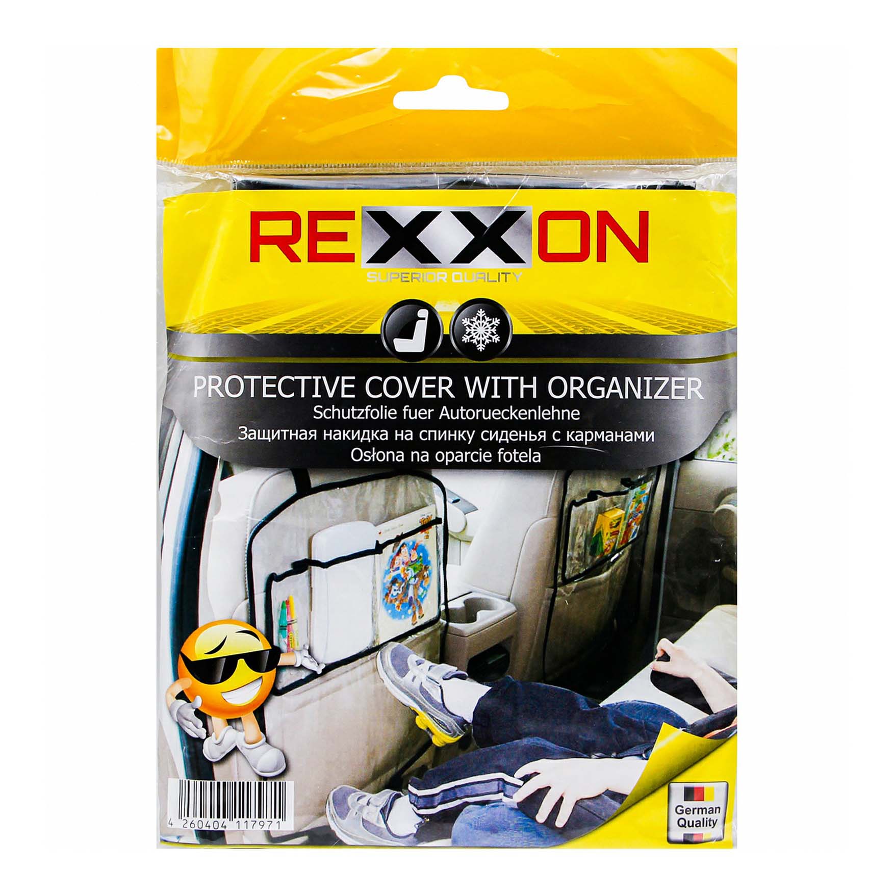 фото Накидки на сиденье rexxon с карманами 3-8-2-2-1