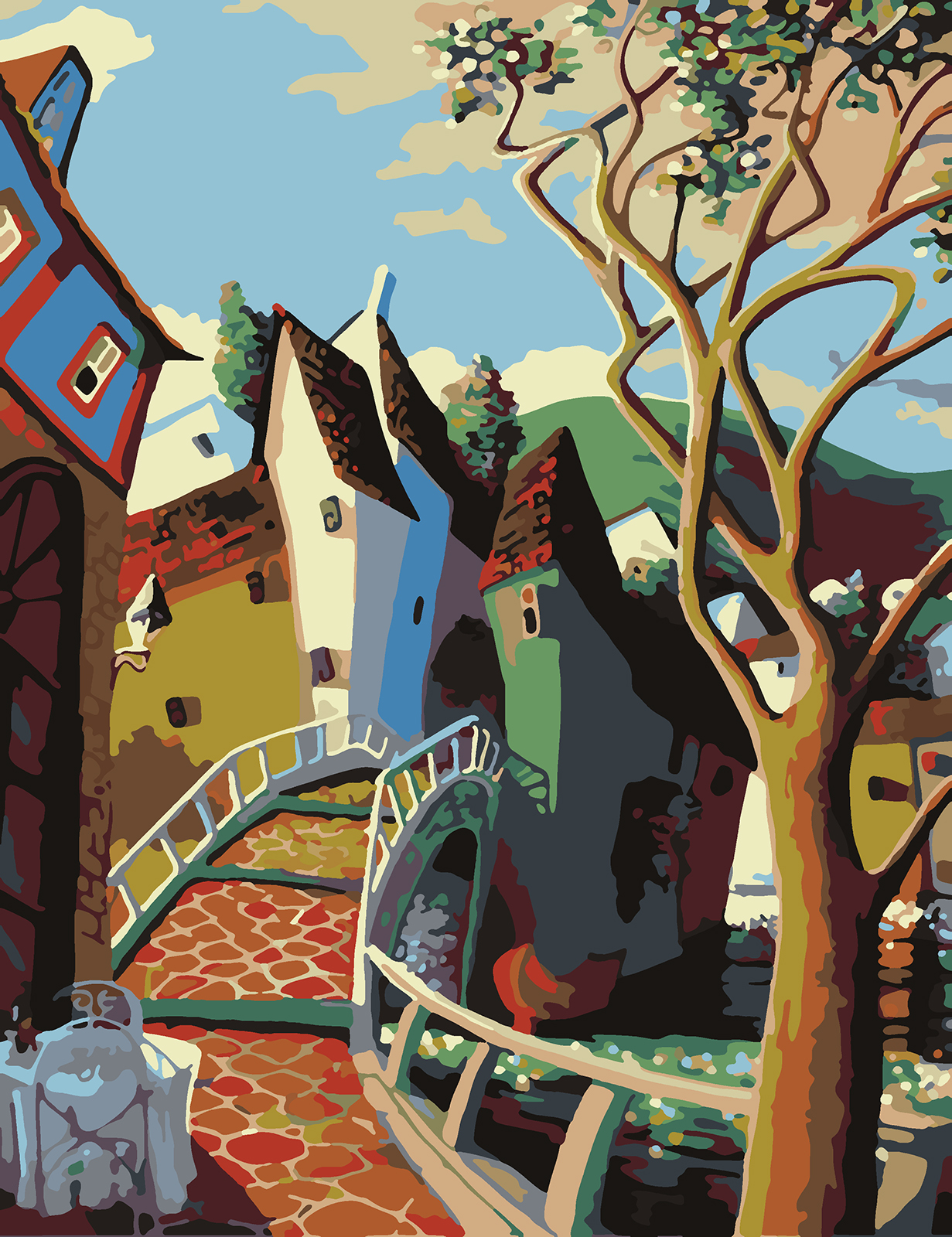 

Картина по номерам Красиво Красим Мостик В Венеции, 90 х 120 см, Мостик В Венеции