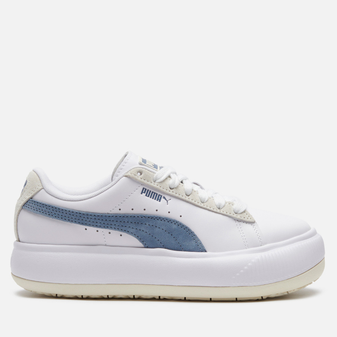 

Кеды женские PUMA Suede Mayu Mix белые 38.5 EU, Suede Mayu Mix