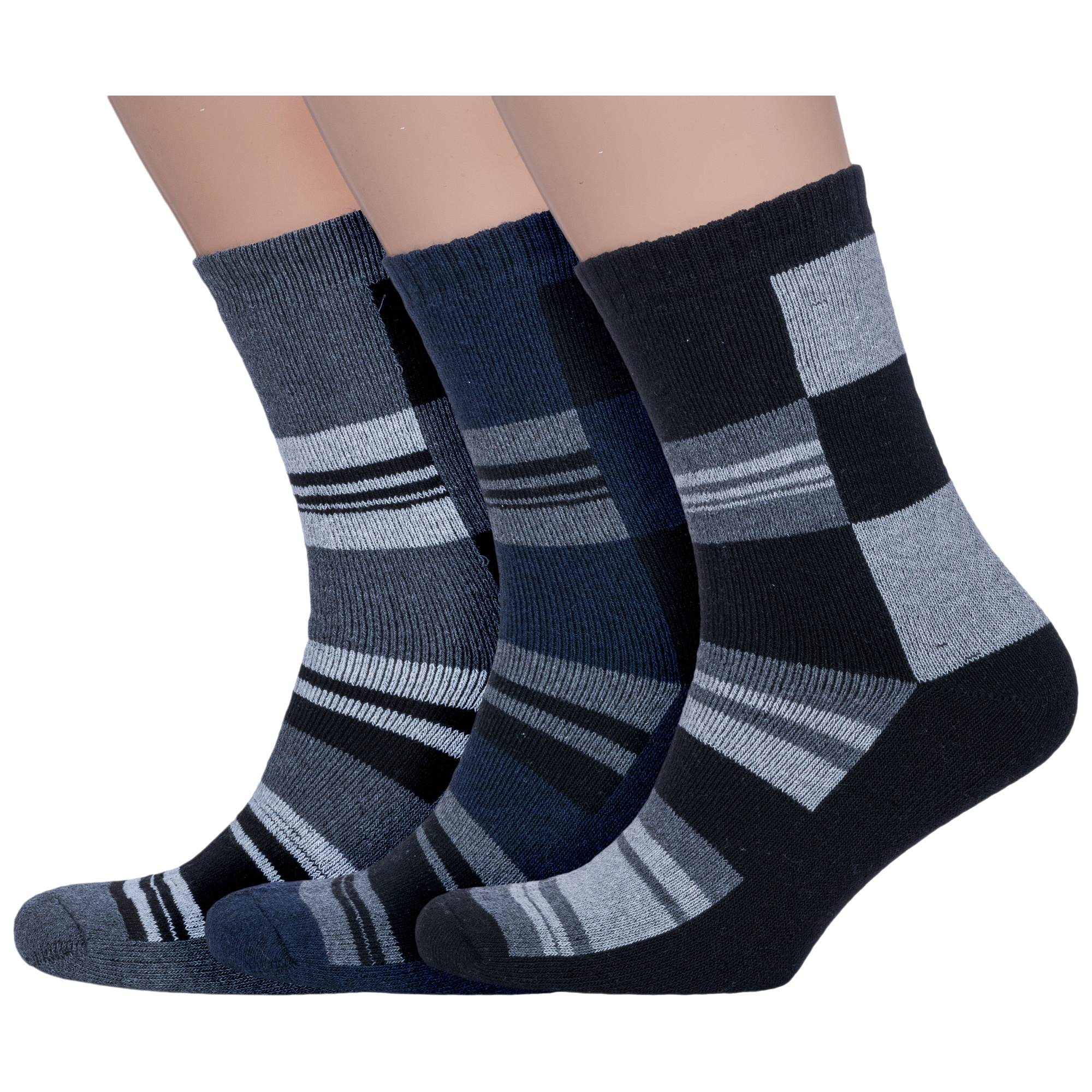 

Комплект носков мужских Hobby Line 3-9888 разноцветных one size, 3-9888
