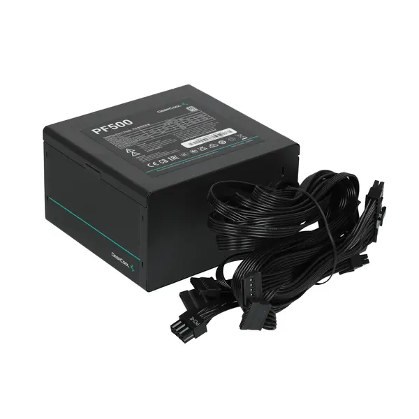 

Блок питания DEEPCOOL PF500 500W (R-PF500D-HA0B-EU), PF500