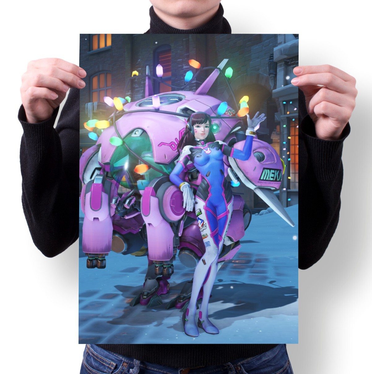 

Плакат MIGOM А2 Принт Overwatch Овервотч - 12, А2 Принт "Overwatch, Овервотч" - 12