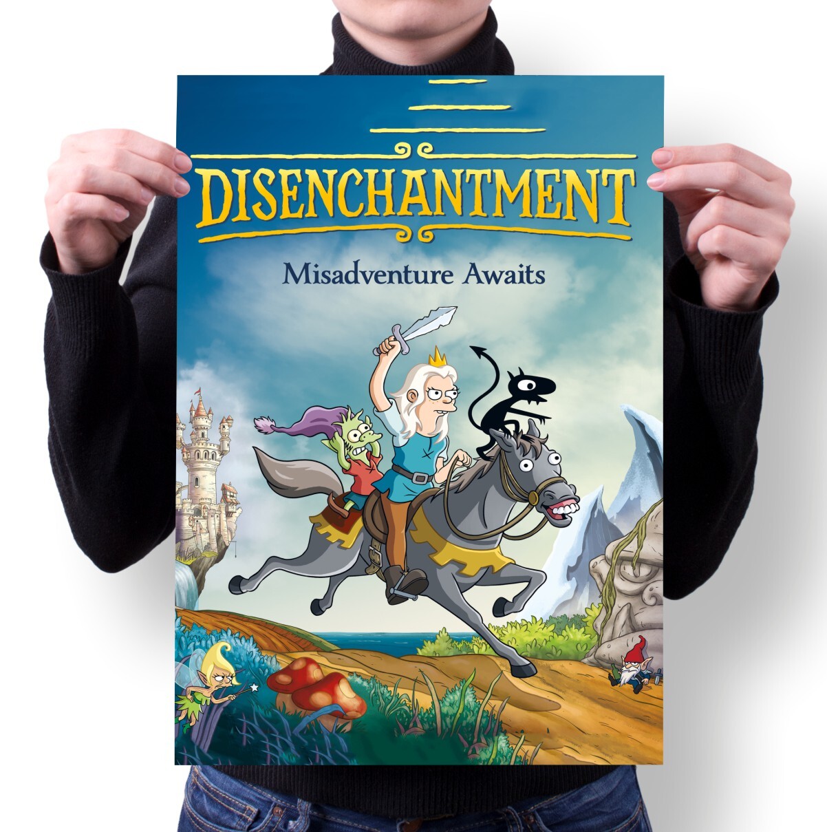 

Плакат MIGOM А3 Принт Disenchantment Разочарование - 1, А3 Принт "Disenchantment, Разочарование" - 1