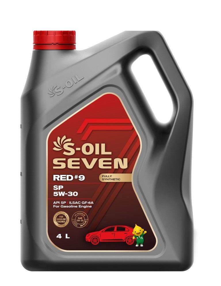 Моторное масло S-OIL SEVEN S-OIL 7 RED #9 SP 5W30 (4л) синтетика E108296