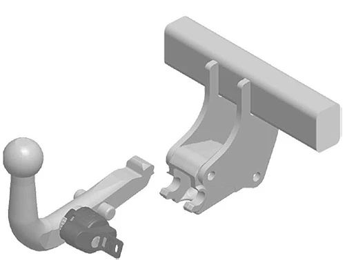 

Фаркоп оцинк Ford Galaxy 2000-2006,SEAT Alhambra 2000-2010,Volkswagen Sharan 2000-2010, F104C