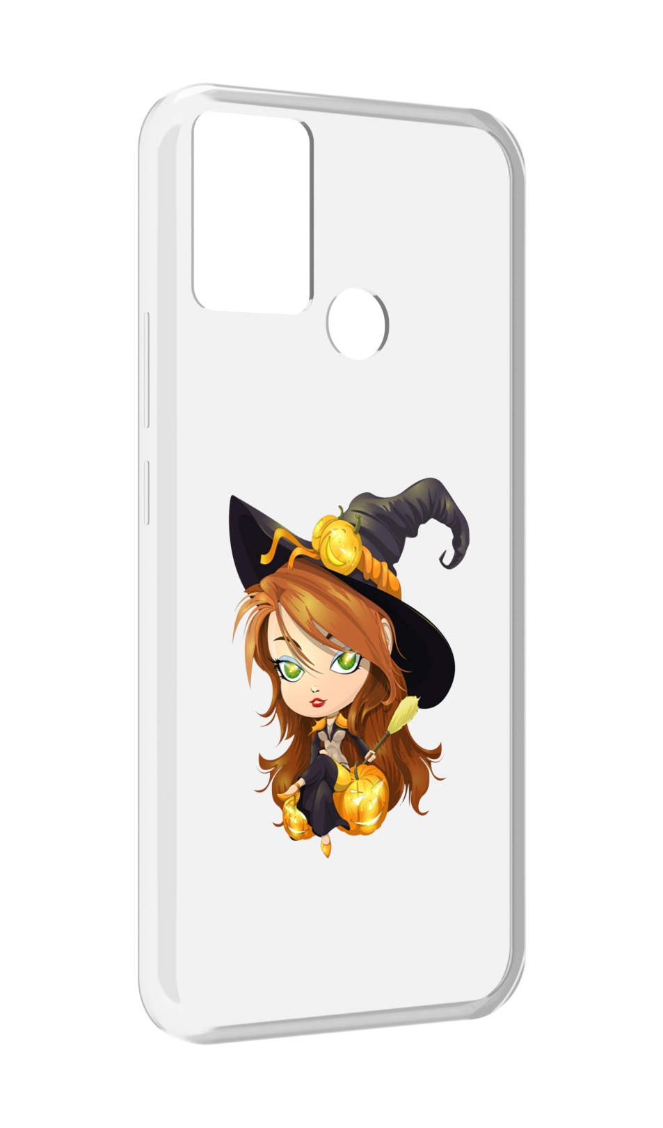 

Чехол MyPads Ведьмочка для Infinix Hot 11 Play, Прозрачный, Tocco
