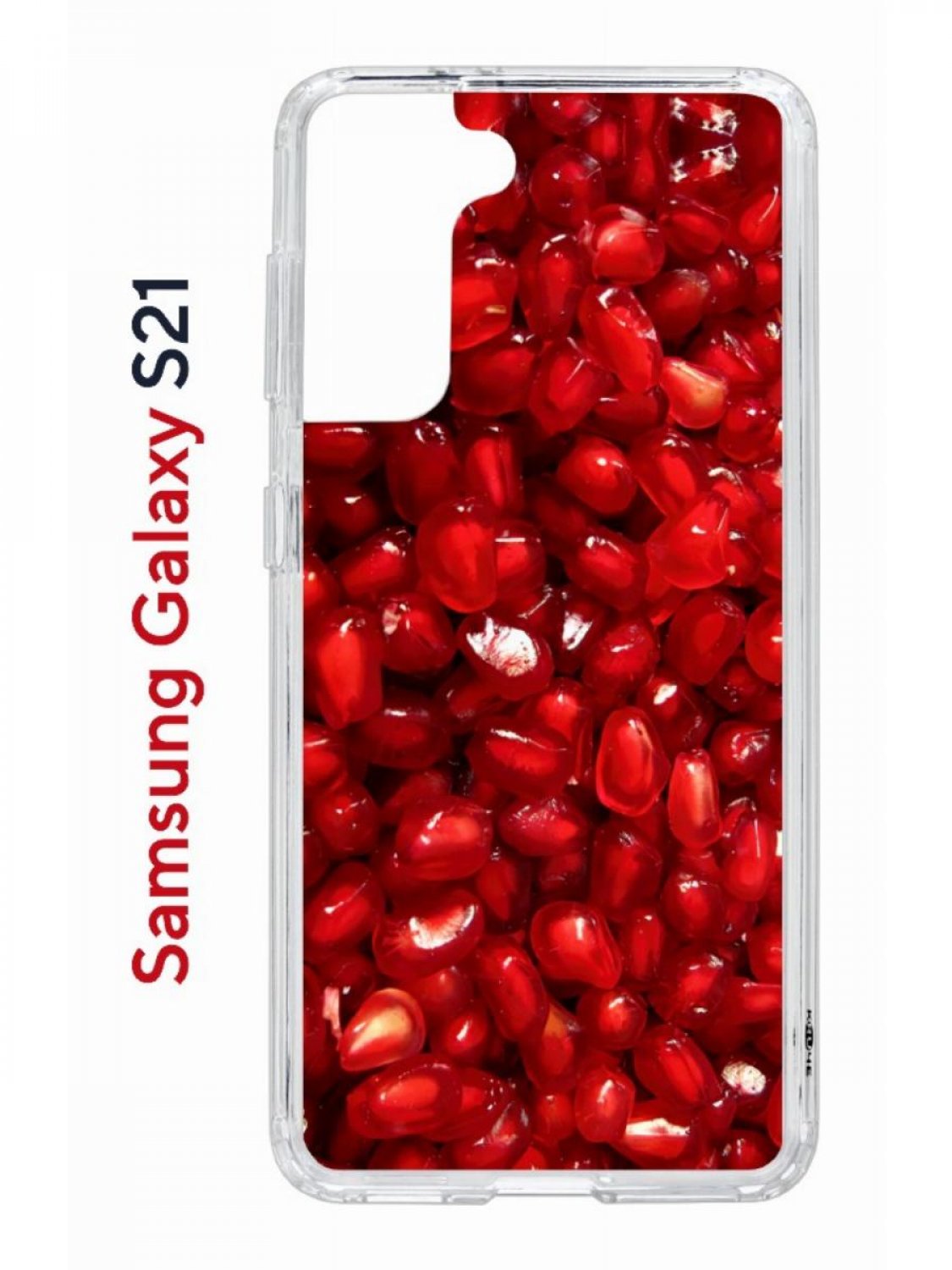 

Чехол на Samsung S21 с принтом Kruche Print Гранат,противоударный бампер,с защитой камеры, Прозрачный;красный;бордовый;черный, Самсунг Галакси с21