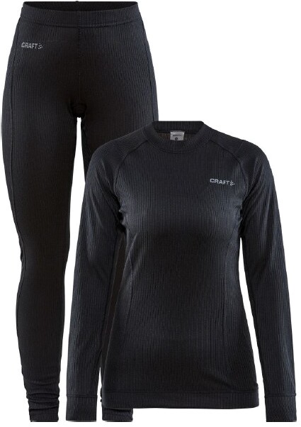 Комплект домашний женский Craft CORE DRY BASELAYER SET черный S 7799₽